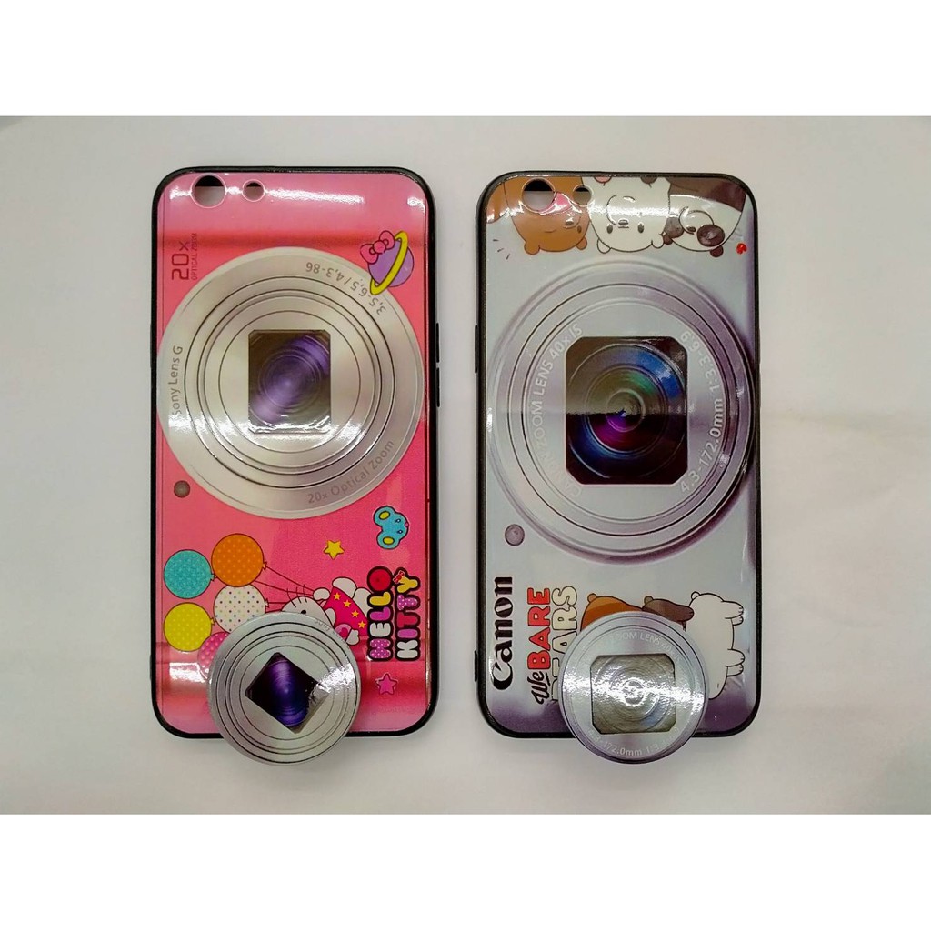 Casing OPPO F1S A59  Case Fuze Casing Camera GRATIS Popsocket Karakter Lucu