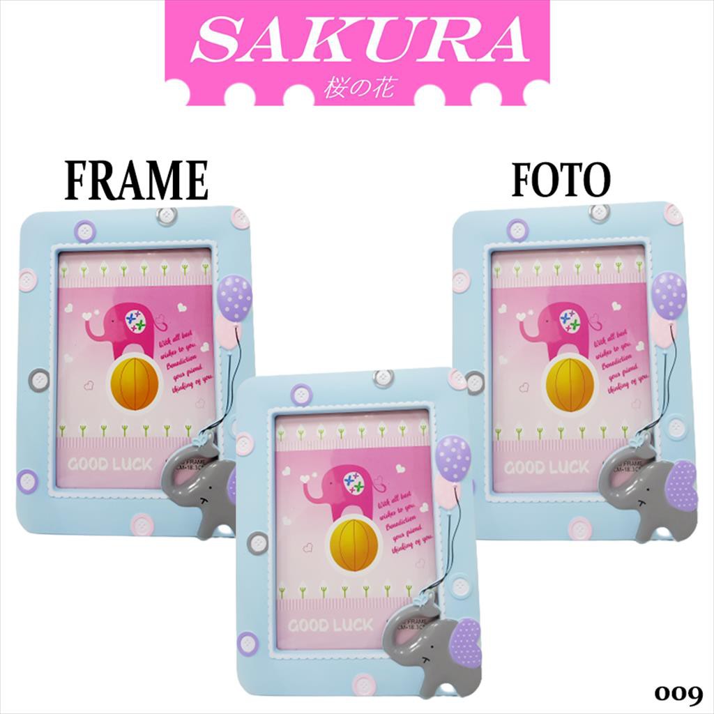 SAKURA Frame Foto/ Figura Foto / Bingkai Foto Kotak 009