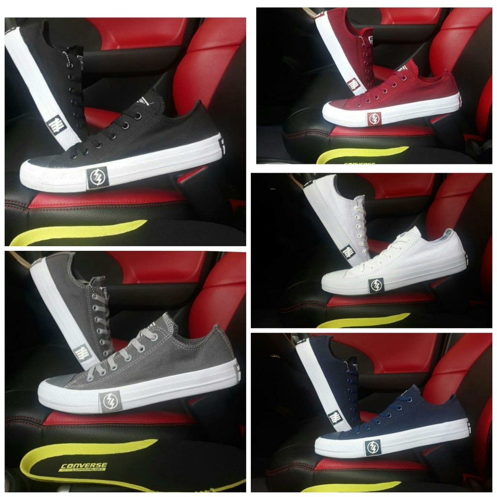 Sepatu Sneakers FLASH / PETIR Converse  All Star CONVERSE Chuck Taylor X Undefeated low CT 5 warn