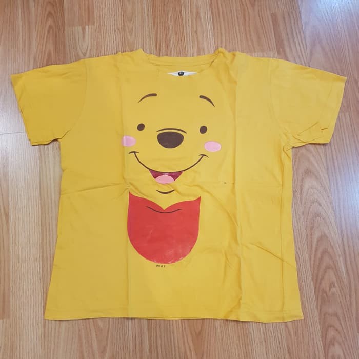 Kaos Oblong Wanita Disney Pooh T-shirt Wanita Disney Pooh Murah Meriah