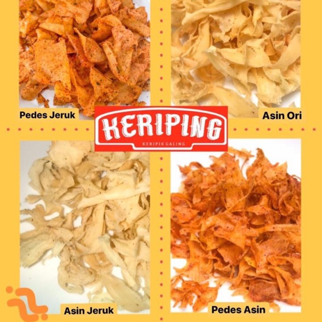 

BEST SELLER!!! Keriping Keripik Galing Enak