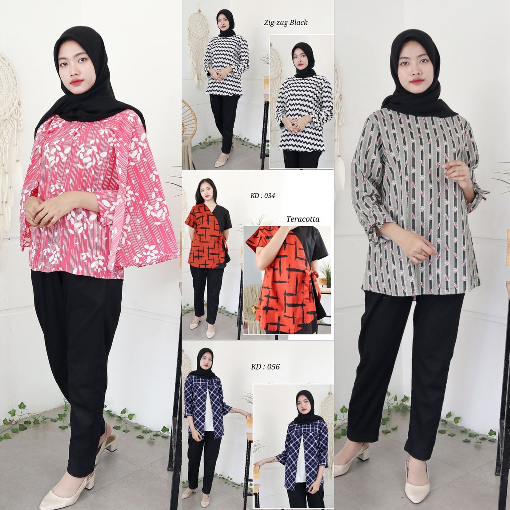 IZANY Atasan Saja BLOUSE Wanita / ATASAN BANYAK VARIAN