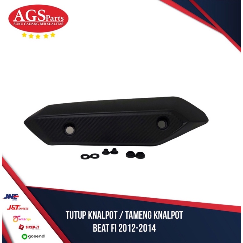tutup knalpot / tameng knalpot beat 2013 2014