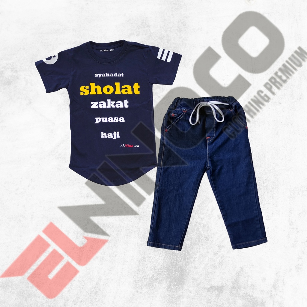 STAR_KIDSSTORE / Kaos Anak Laki-Laki / Setelan Anak Termurah / Set Kurta Celana Panjang SHOLAT
