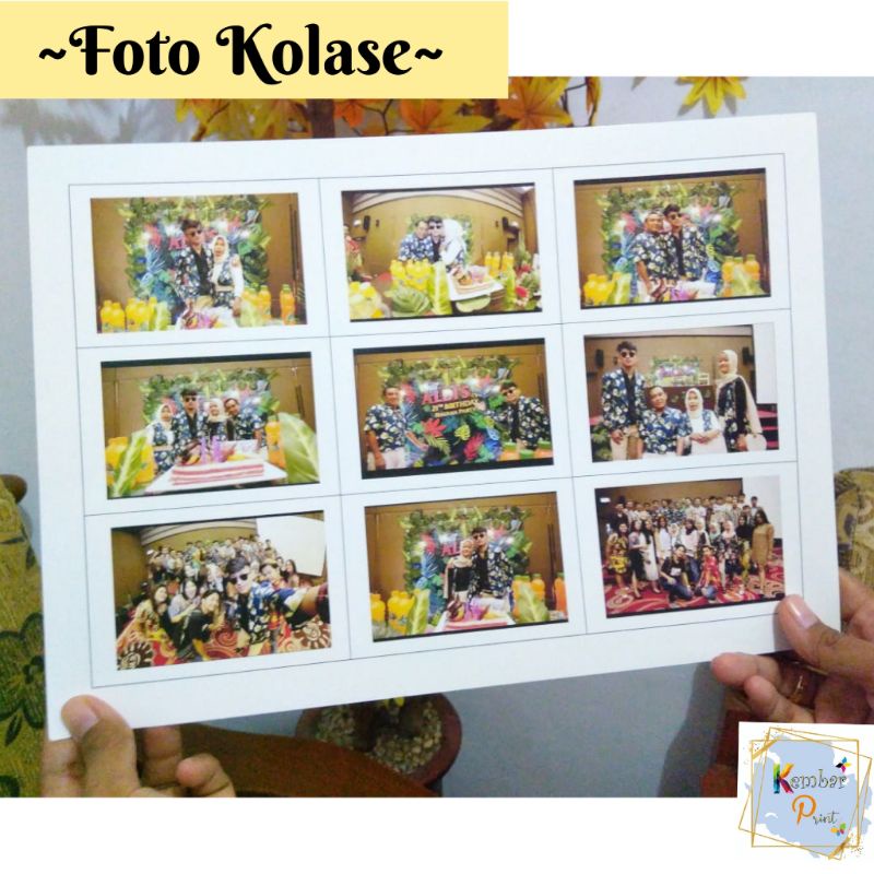 Cetak Foto Kolase/Foto Custom/Cetak Foto 10R murah
