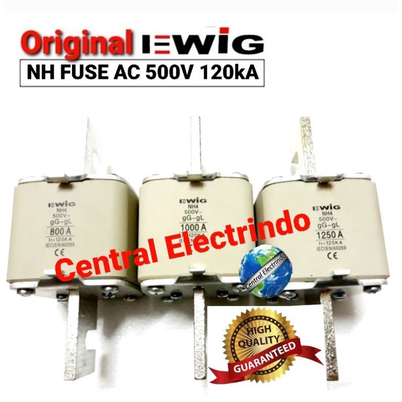 NH Fuse EWIG NH-4 AC500V 120KA