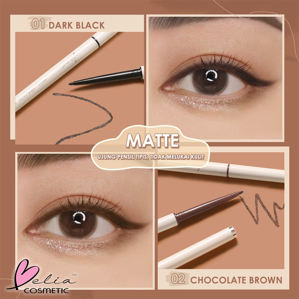 ❤ BELIA ❤ 'FOCALLURE Lasting Perfectly Defined Gel Eyeliner FA243' | 'Waterproof' | '#ConfidenceHalo Tahan air Eyeliner Gel pencil'