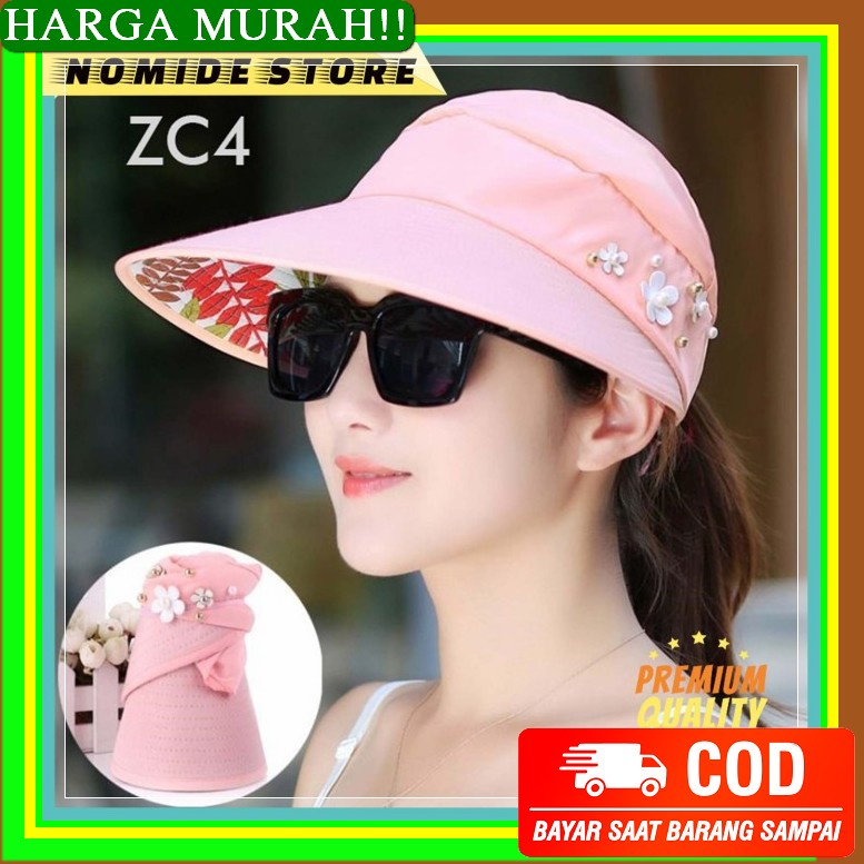 Topi Kekinian Cowok / Cewek | Topi Wanita Korea Keren | Topi Pria XJ755 Topi Pantai Wanita Fashion