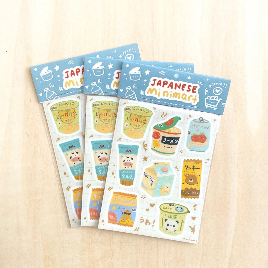 Sticker Planner Japan Minimart by MENTOL ART / Stiker Lucu / Cute / Bujo Journaling Journal