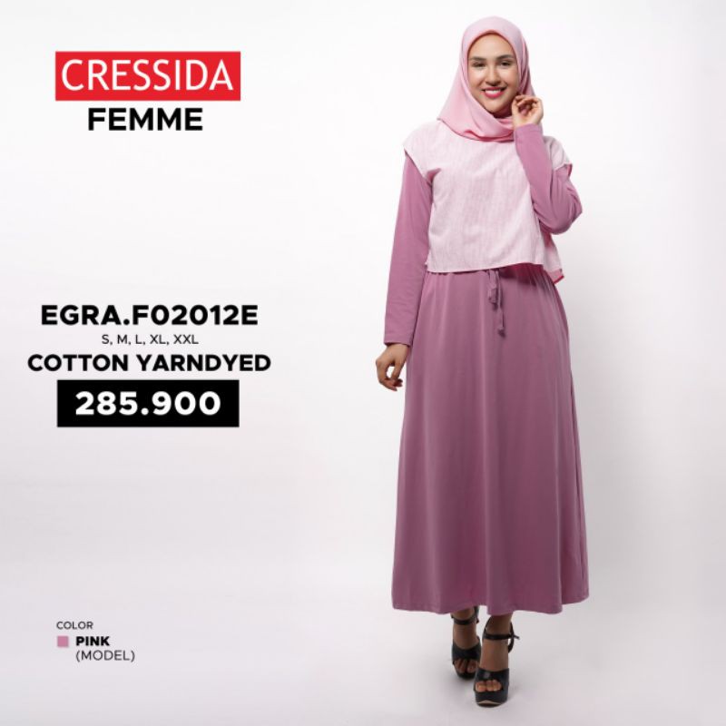 Baju Gamis Cressida Ladies Femme - EGRA. F02012E