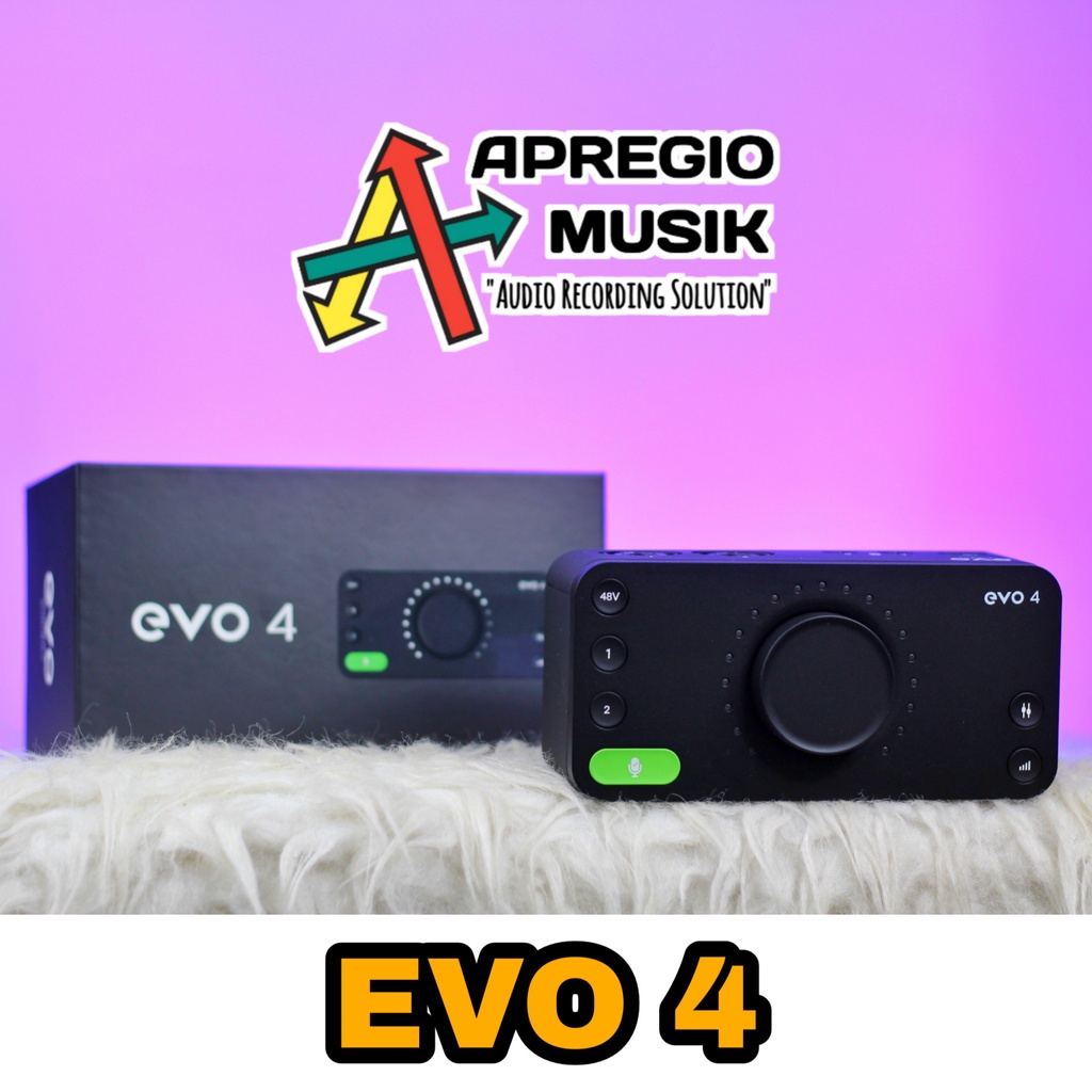 Audient EVO4 EVO 4 EVO-4 by audient  soundcard 2 channel