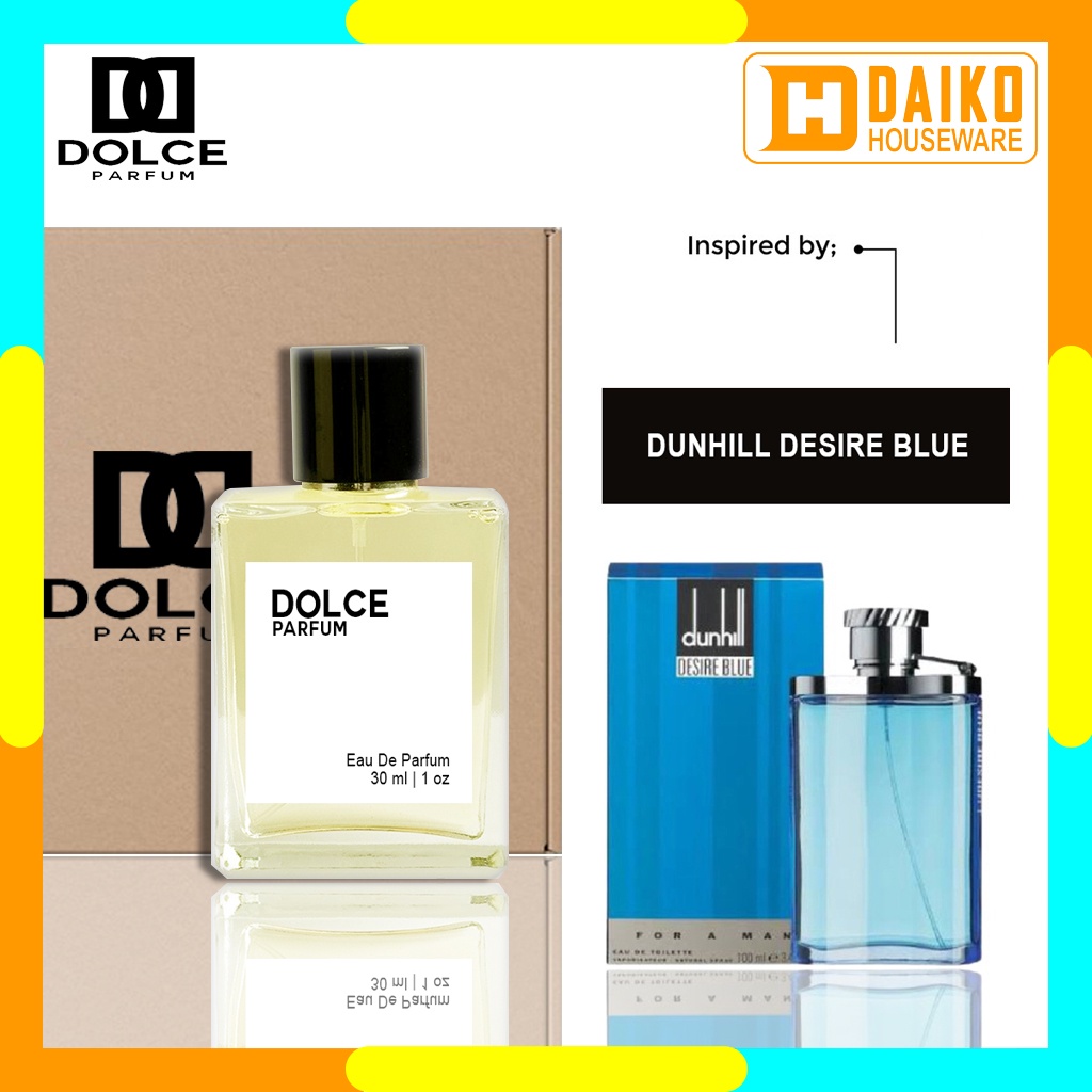 Parfum Desire Blue Men - Inspired Perfume - Parfum Pria Wangi Aquatic Segar Tahan Lama