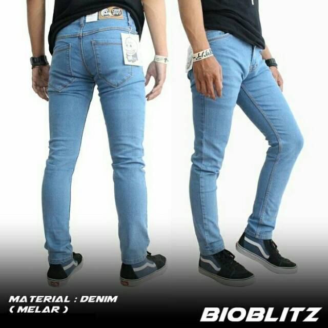 CELANA JEANS PRIA PANJANG STREATCH SKNNY SLIMFITK