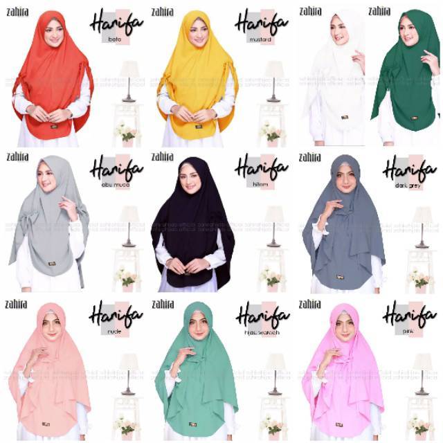 KHIMAR SYARI HANIFA BY   ZAHIRA HIJAB