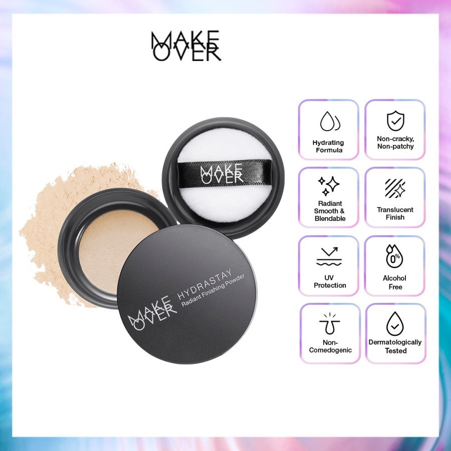 ★ BB ★ MAKE OVER Hydrastay Radiant Finishing Powder