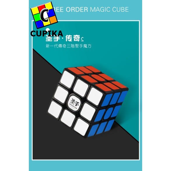 Rubik 3x3 Shengshou Sengso Legend S 3x3x3 Black Base