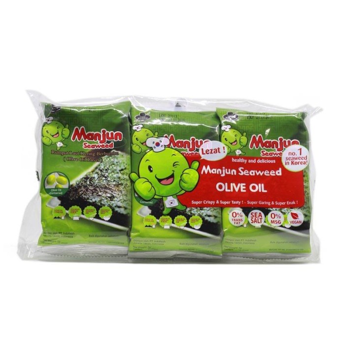 

Manjun Seaweed Olive Oil 3X5Gr