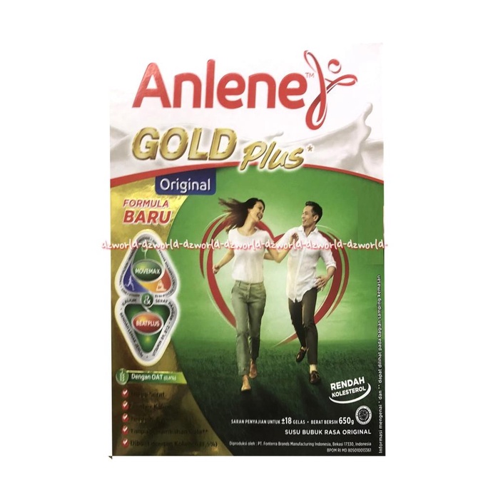 

BISA BAYAR DITEMPAT Anlene Gold Original Susu Anline Susu Tinggi Kalsium Untuk Usia 51+