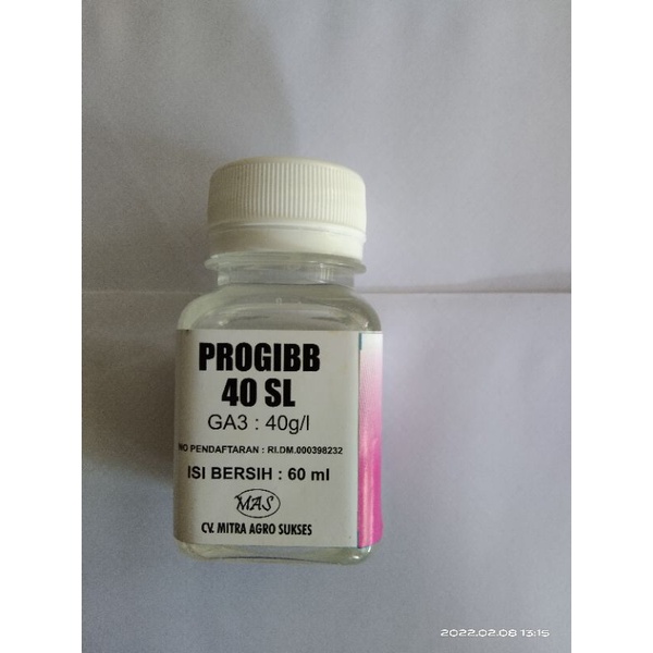Progibb zpt pemacu pertumbuhan tanaman ga3 zat pengatur tumbuh cair progib