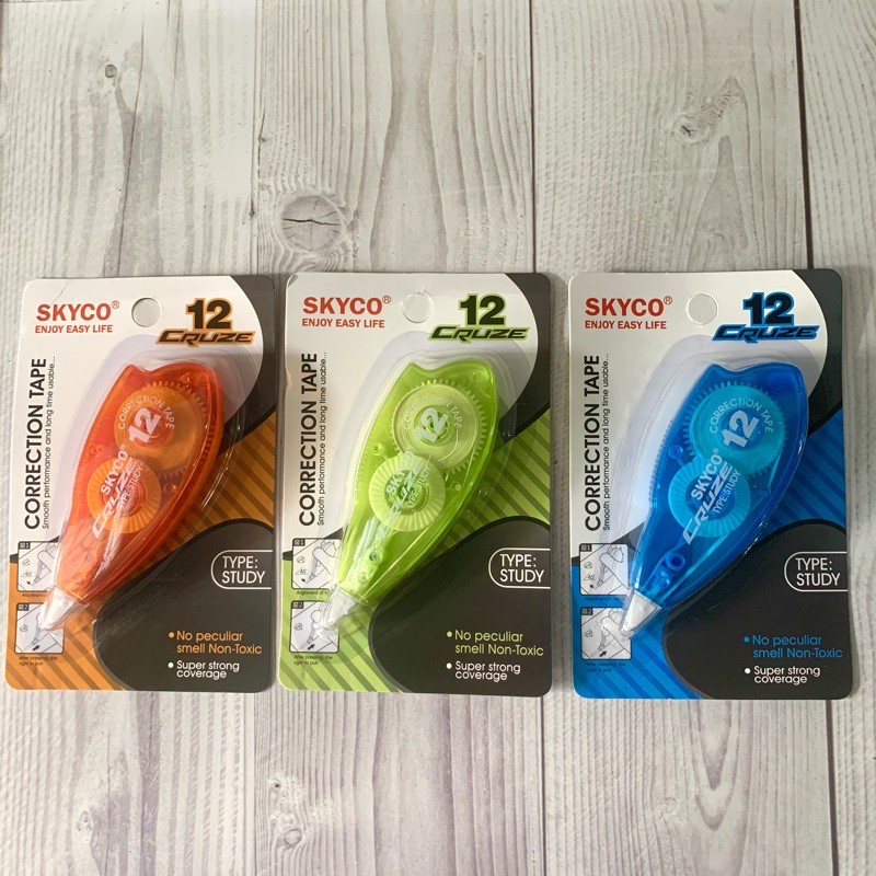 

Correction tape / tip ex tarik 12Meter skyko bagus (1pcs)