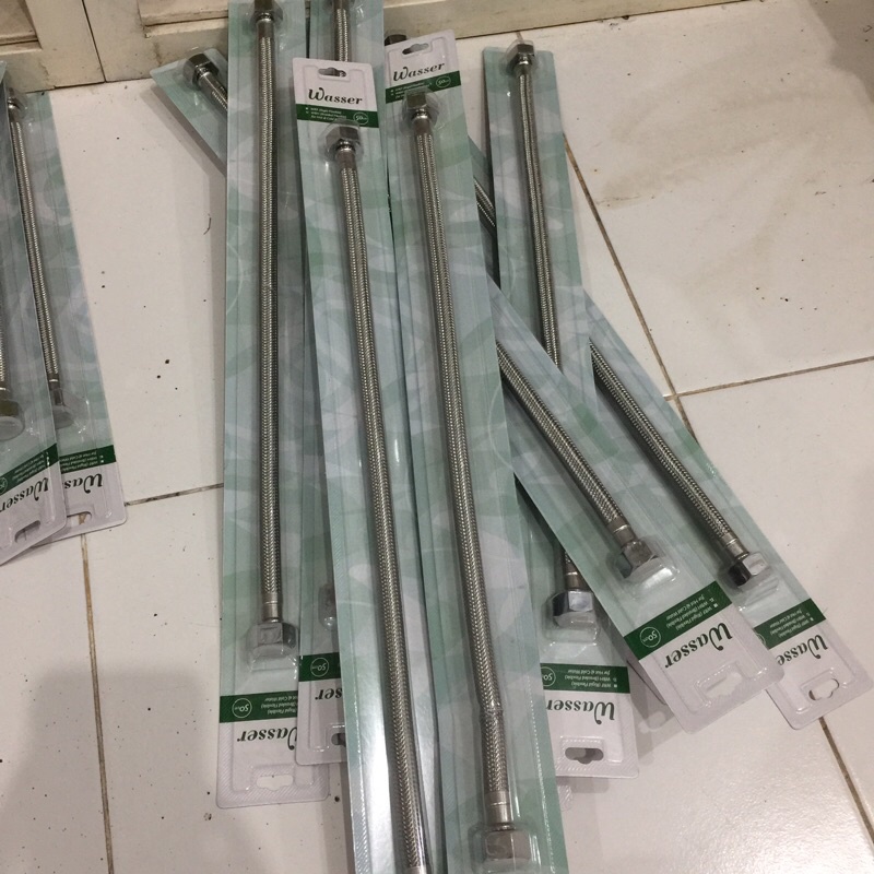 SELANG FLEXIBLE WATER HEATER LEMAS WASSER WBH-040BL 40CM