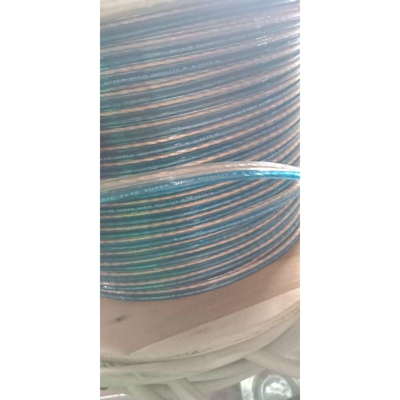 kabel bening transparan