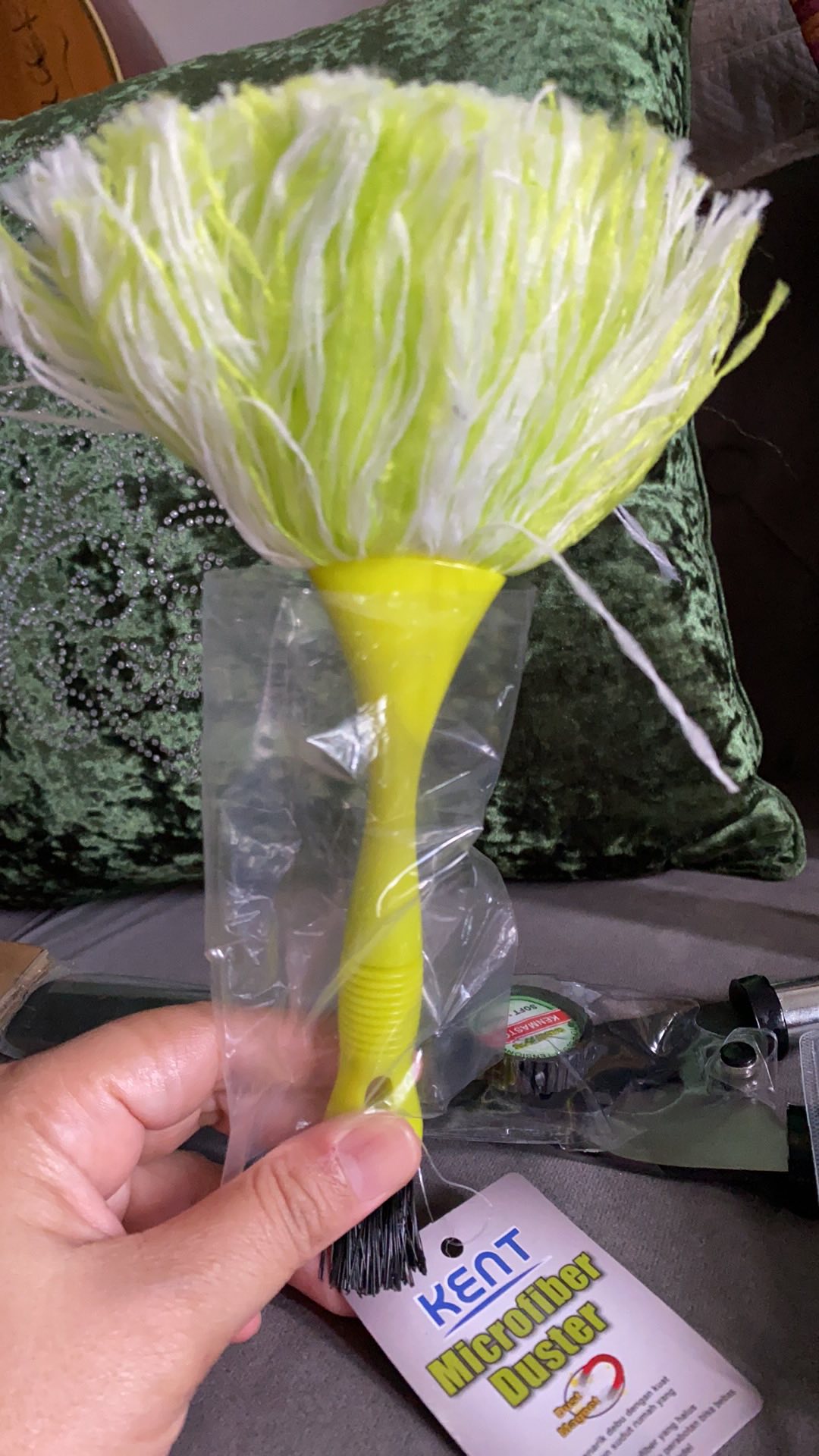 Kenmaster Microfiber Duster Kt-050q Kemoceng Mini Kent Kt050q