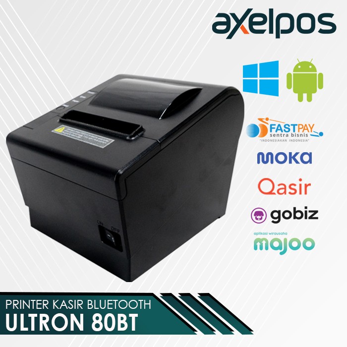 Printer Bluetooth Kasir Ultron Ult-80BT Auto cutter koneksi Bluetooth - Usb