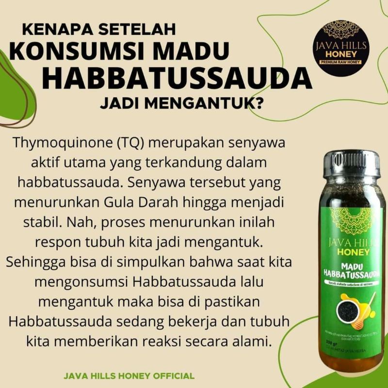 

Madu Habbatusaudah