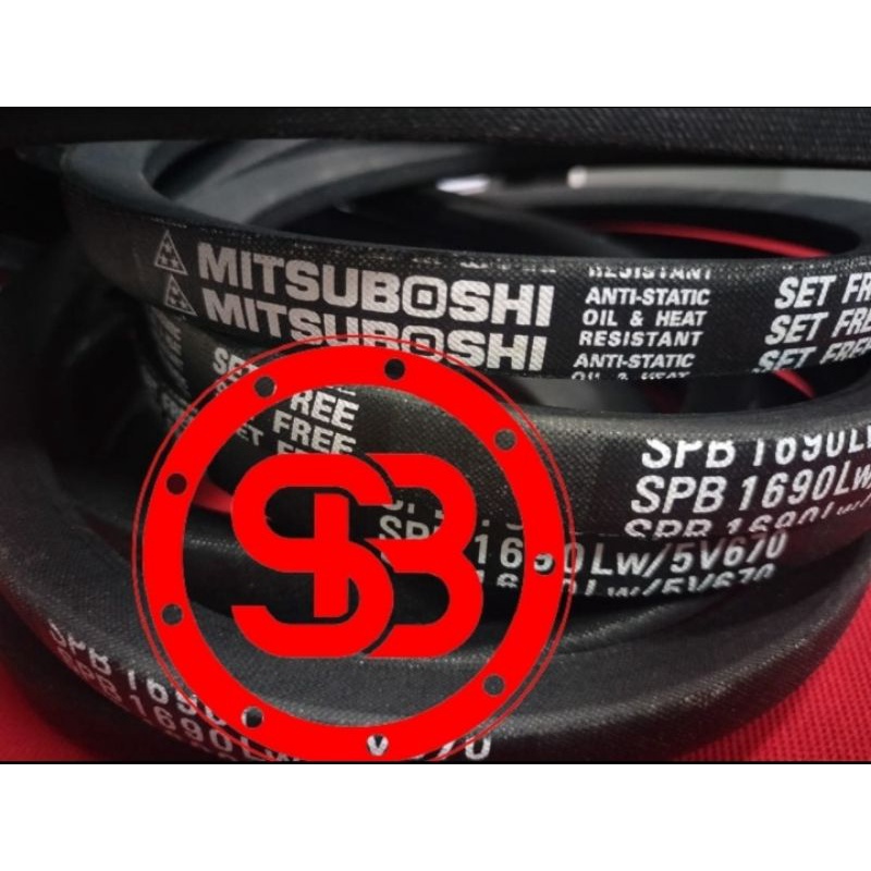 V BELT SPB 1690 LW MITSUBOSHI