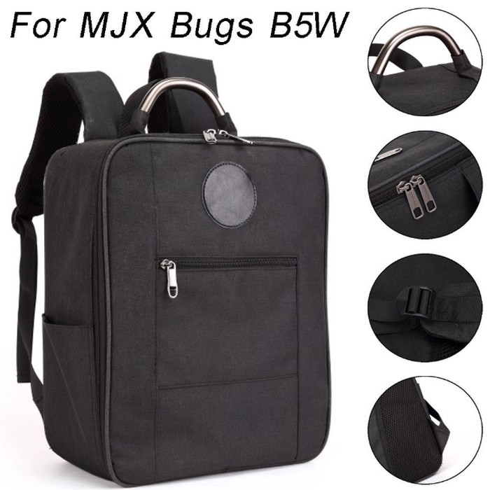 nw. TAS BAG DRONE MJX B5W BUGS 5W BACKPACK WATERPROOF HITAM