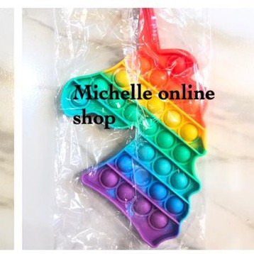 POP IT FIDGET PUSH UP POP ITS BUBBLE STRESS RELIEF BUBBLE SENSORY POP IT VIRAL TIKTOK-POP IT PONY