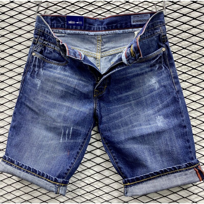 Celana Pria Pendek Bombboogie"Celana Jeans Pria Denim Model Terbaru
