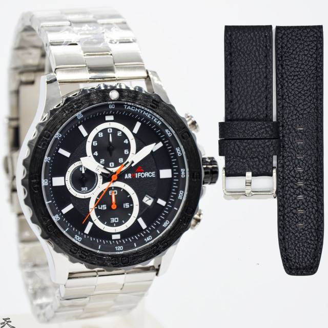 JAM TANGAN PRIA ARMY FORCE AF-8012 FREE TALI ORIGINAL