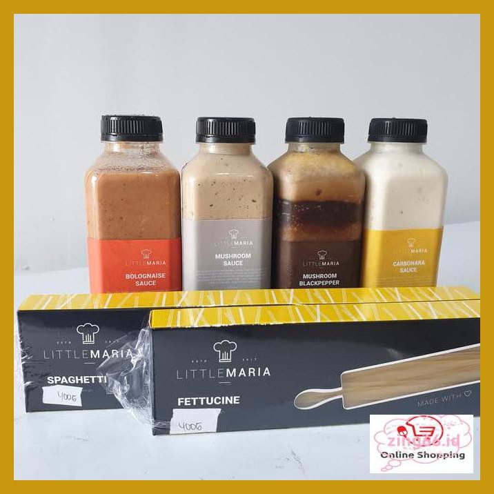

4R6Ey46- Littlemaria Sauces 500Ml Free 1 Spaghetti/Fettucine Pasta - Mushroom R7Eye59-