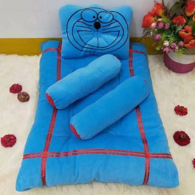 Set tempat tidur bayi/Kasur bantal bayi karakter