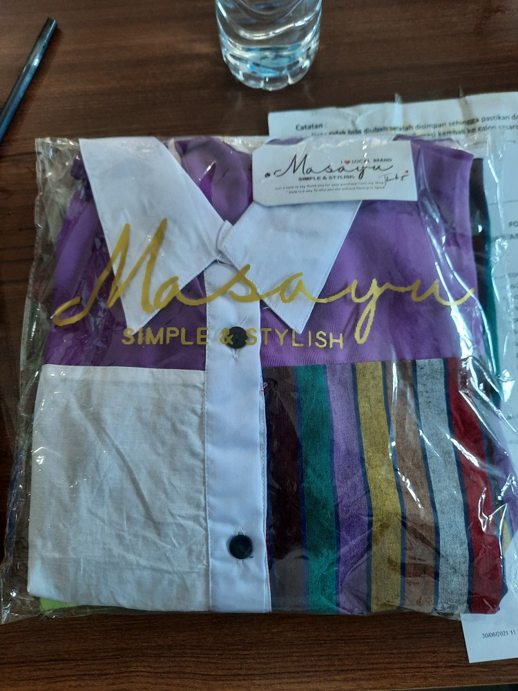 Aesthetic Batik Series Tunik Keluarga Simbok Original Masayu