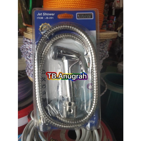 Jet Shower Kloset Toilet Closet Washer Cebok WC Semprotan Duduk Kamar Mandi | Jet Shower Weldom