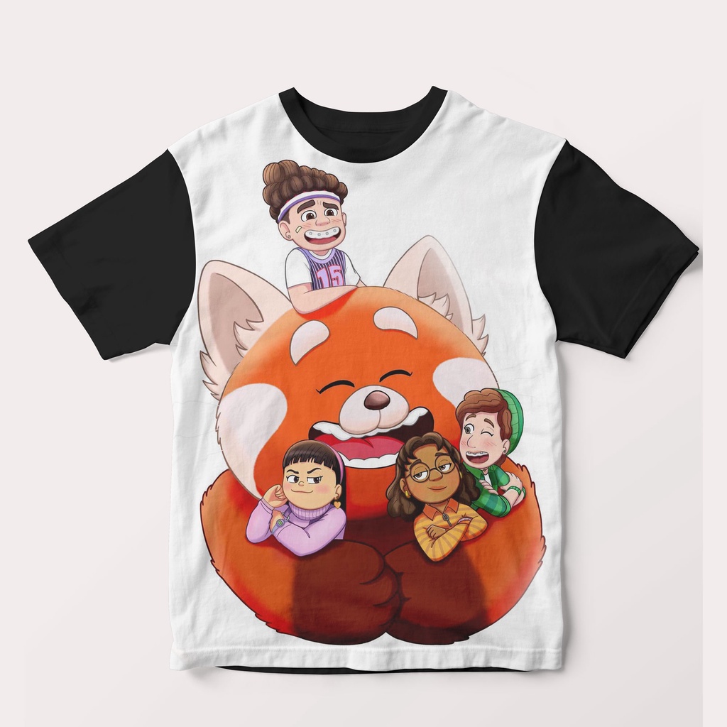 Baju Kaos T-shirt Anak Karakter TURNING RED - 39