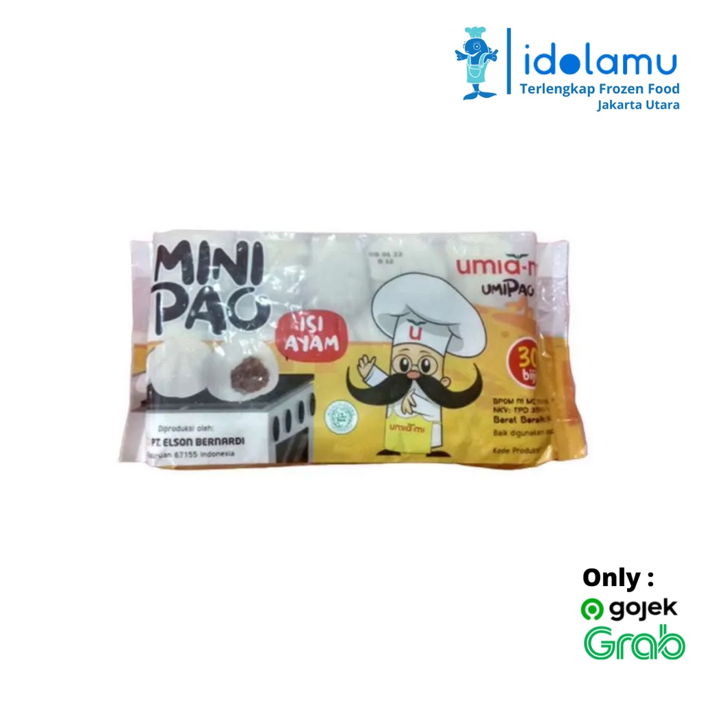 

Bakpao Ayam / Bakpao Goreng Umia-mi Isi 30