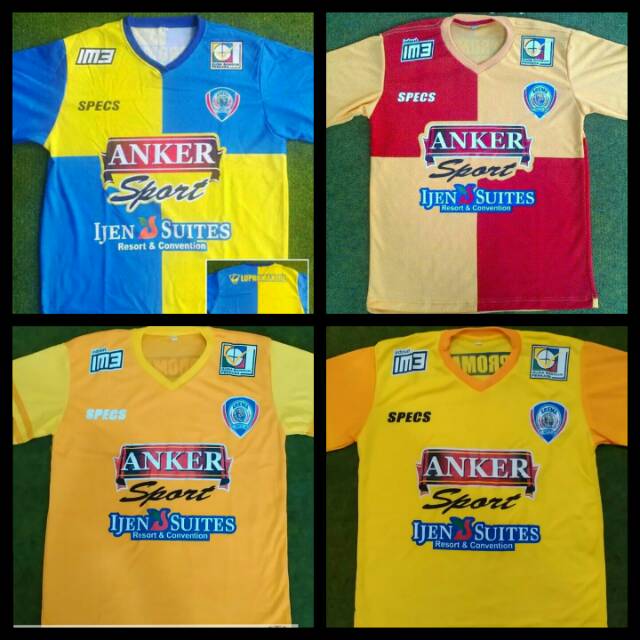 Jersey Arema ISL QNB league 2015 Bahan drifit murah mboissam