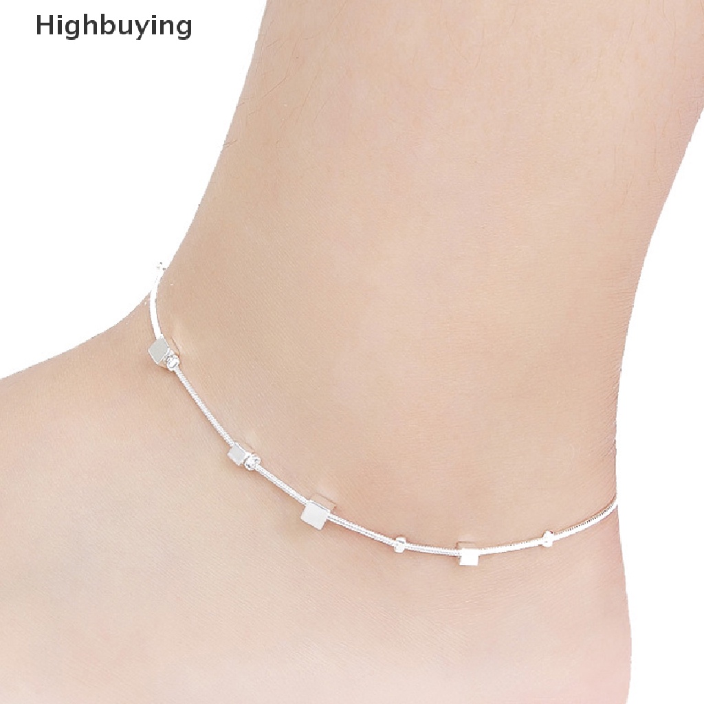 Hbid Gelang Kaki Lapis Silver 925 Untuk Wanita Glory