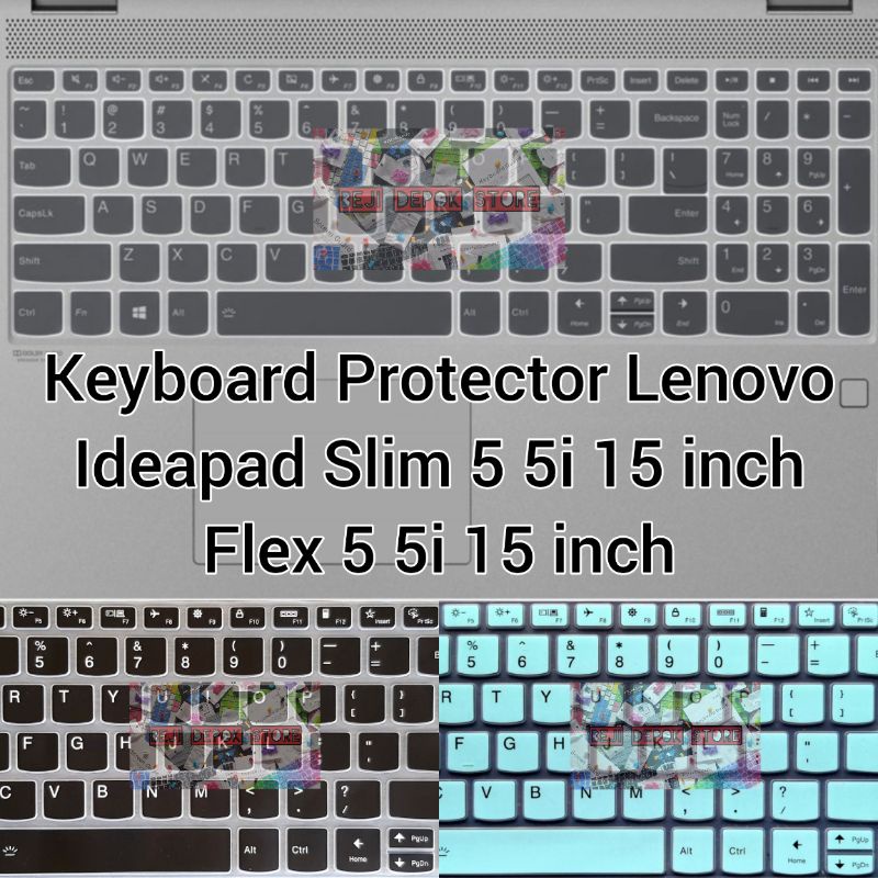 Keyboard Protector Lenovo Ideapad 5 15 inch slim 5 5i Slim 7 7i Flex 5 5i S340