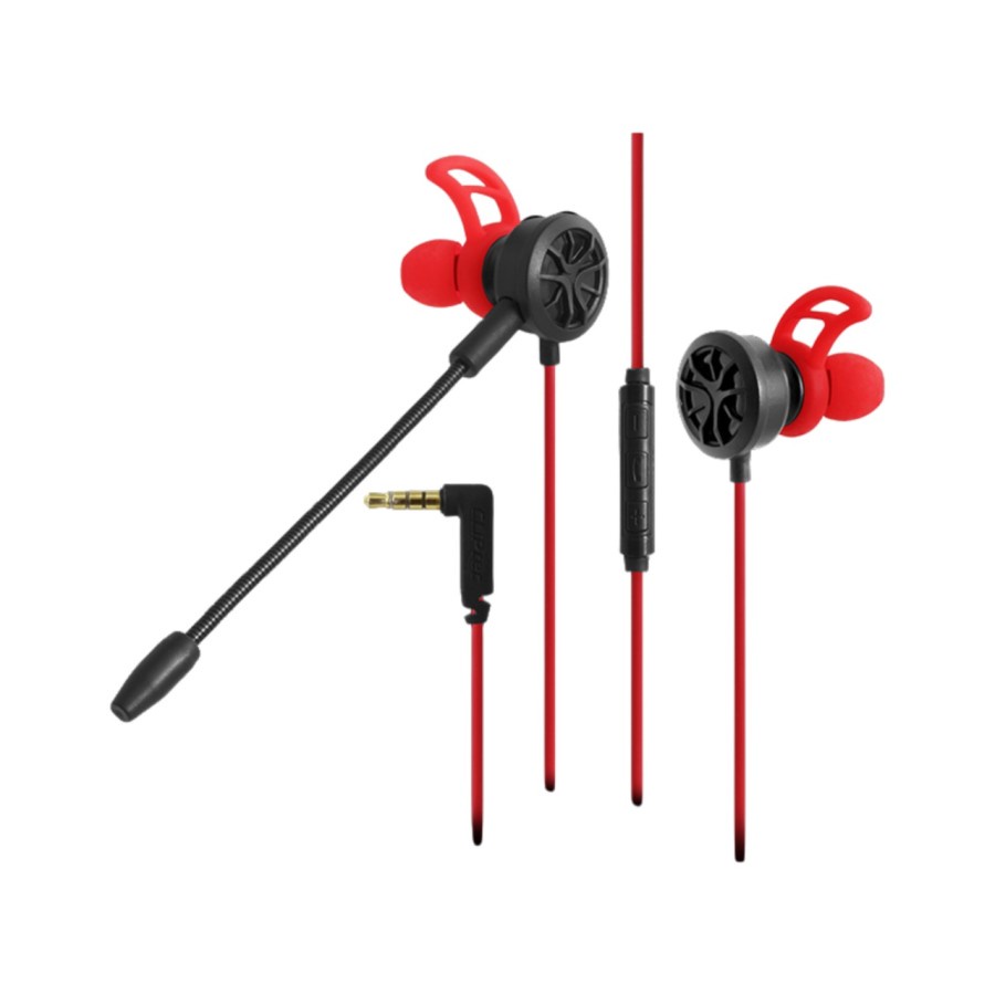 Earphone Gaming CLIPTec BGE681 Wired SPIDERUOS In-Ear- CLIPTec BGE 681