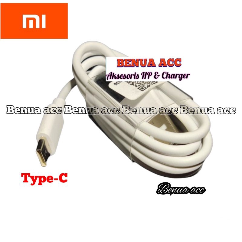 kabel data Xiaomi Redmi Note 10 5G,  Redmi Note 10T 5G Fast Charging Type C Original