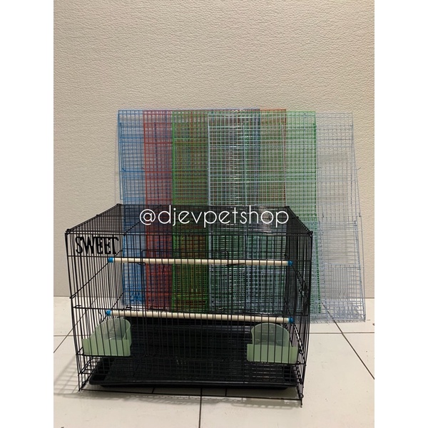KANDANG BESI LIPAT SWEET IMPORT SIZE M || KANDANG SUGAR GLIDER || KANDANG IMPORT-1