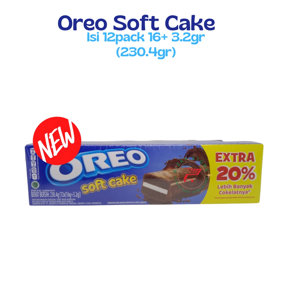 

Oreo Soft Cake isi 12pcs