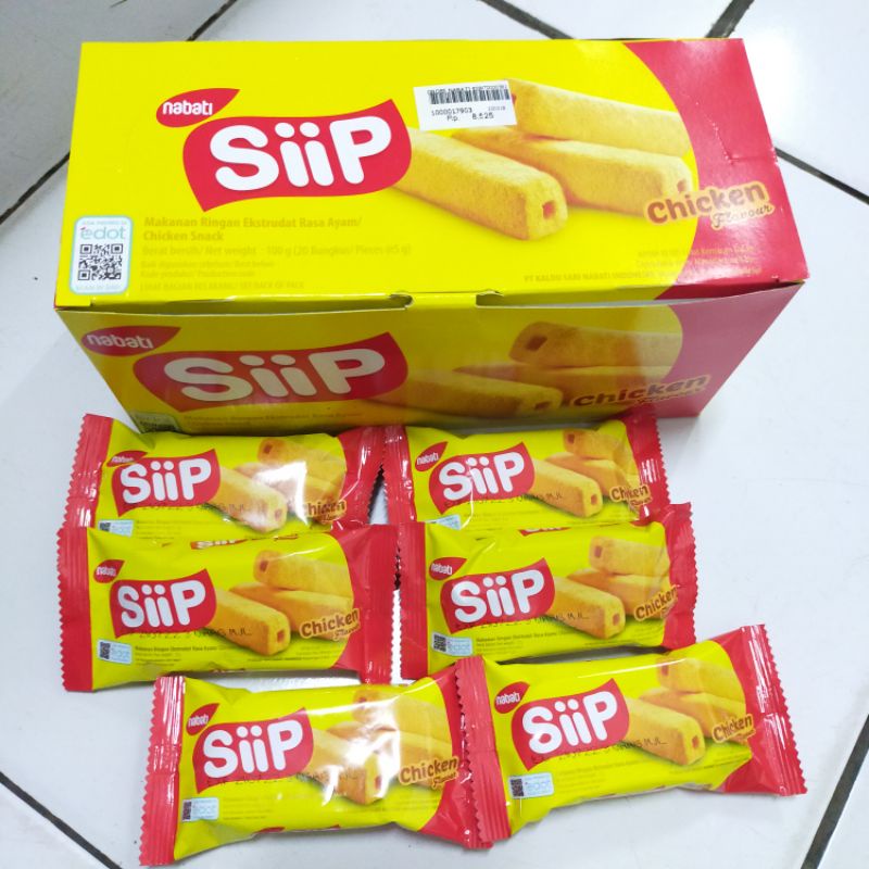 

NABATI SIIP CHICKEN FLAVOUR (20pc*5g)
