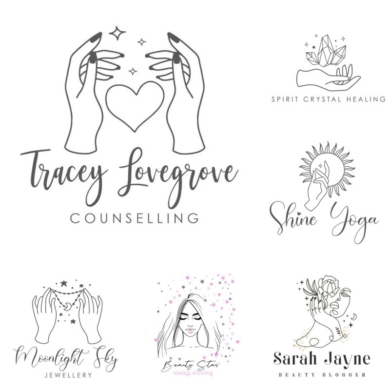 (DRAN MAGIC HANDS) JASA BIKIN DESAIN LOGO ONLINE SHOP LOGO BISNIS PROFESIONAL