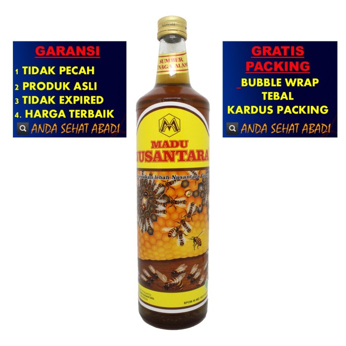

madu super nusantara 650 ml / madu nusantara super 650 ml / madu murni